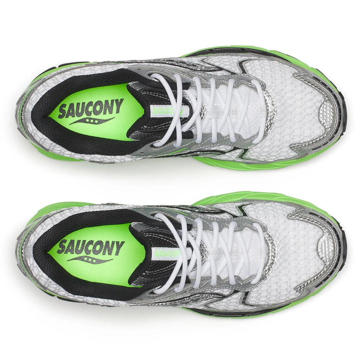 SAUCONY PROGRID RIDE 1 WHITE SLIME