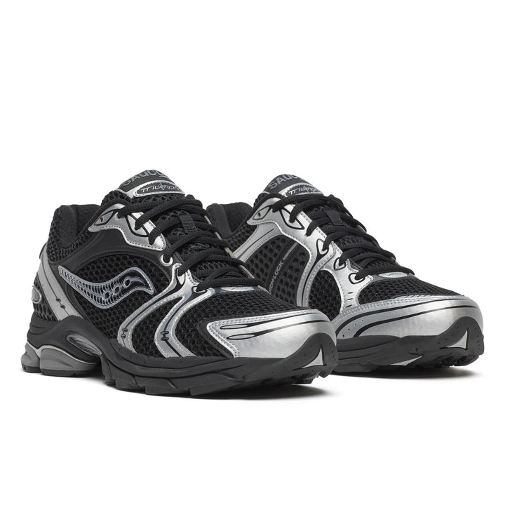 SAUCONY PROGRID TRIUMPH 4 BLACK SILVER