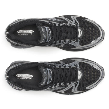 SAUCONY PROGRID TRIUMPH 4 BLACK SILVER — Stock