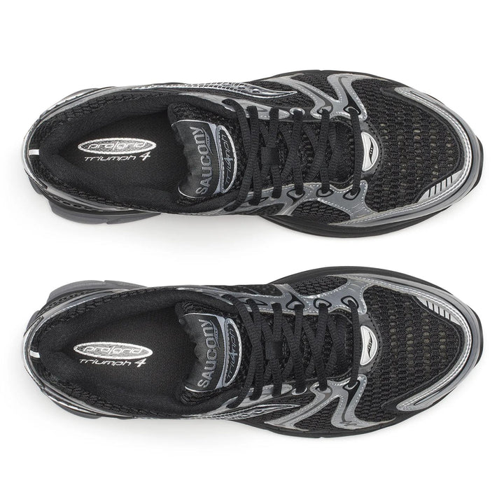 SAUCONY PROGRID TRIUMPH 4 BLACK SILVER