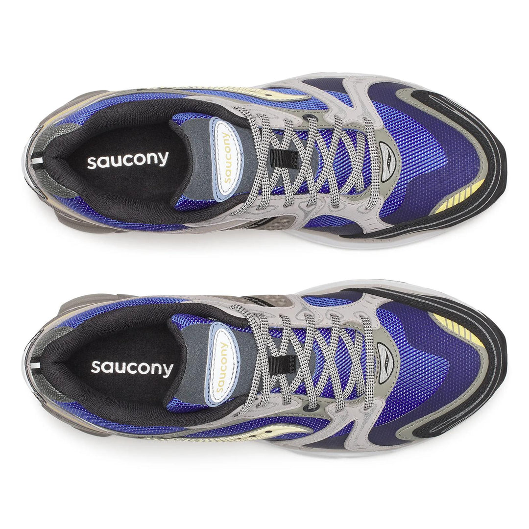 SAUCONY PROGRID TRIUMPH 4 BLUE MUSTARD