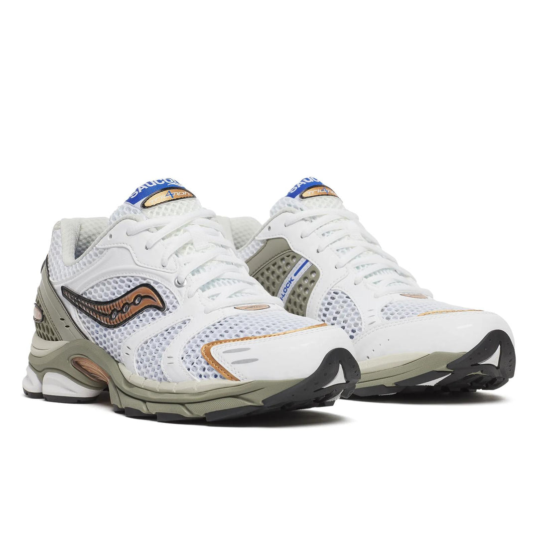 SAUCONY PROGRID TRIUMPH 4 WHITE LAUREL