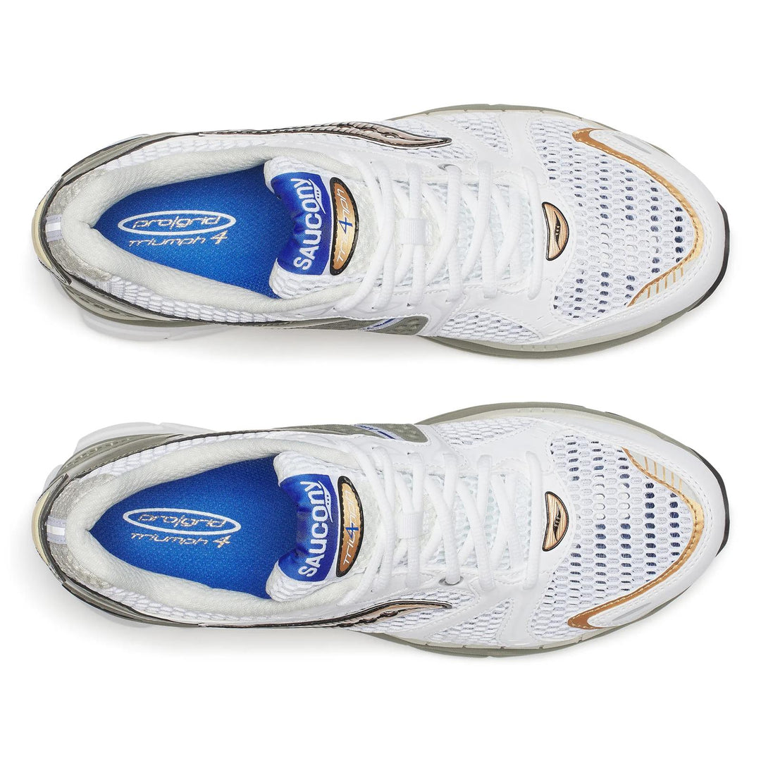 SAUCONY PROGRID TRIUMPH 4 WHITE LAUREL