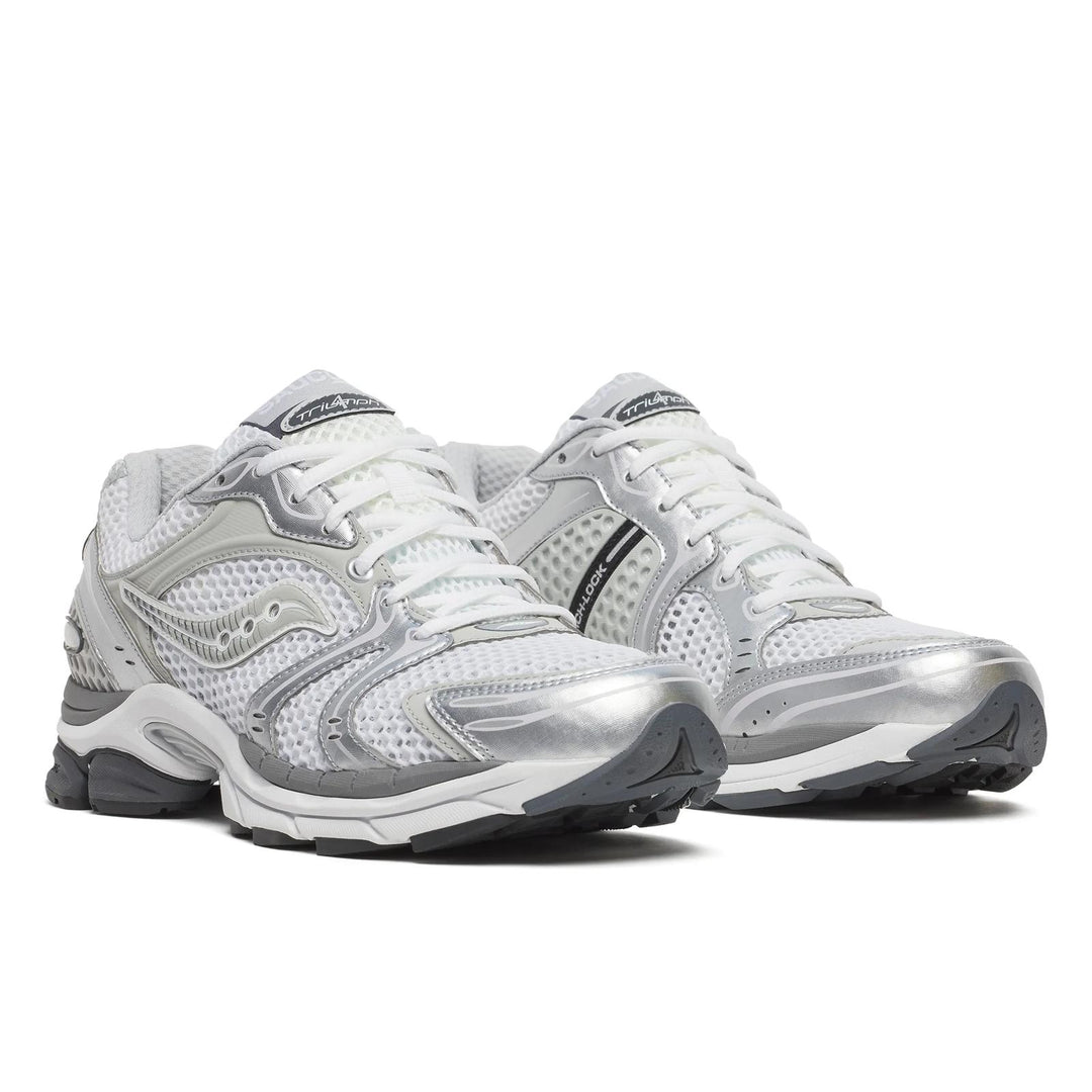 SAUCONY PROGRID TRIUMPH 4 WHITE SILVER