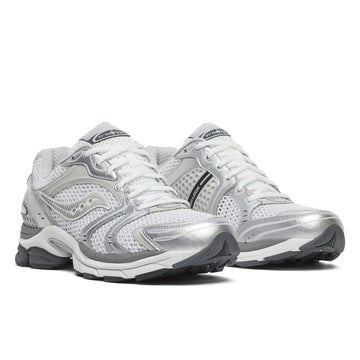 SAUCONY PROGRID TRIUMPH 4 WHITE SILVER — Stock