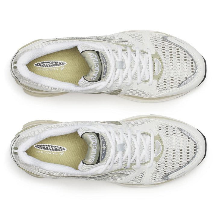 SAUCONY PROGRID TRIUMPH 4 WHITE ONYX ELM