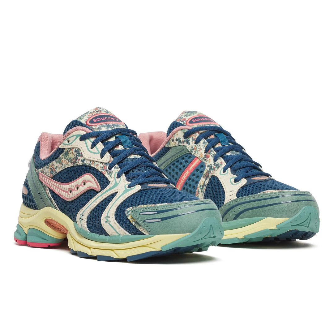 SAUCONY PROGRID TRIUMPH 4 KISSATEN BLUE BEIGE