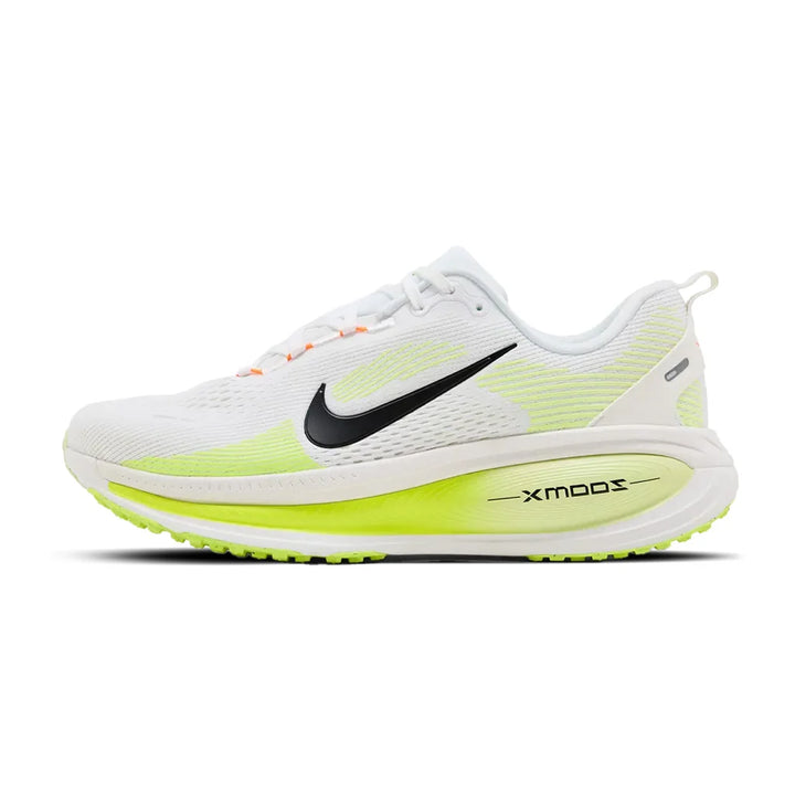 NIKE VOMERO 18 WHITE BARELY VOLT BLACK