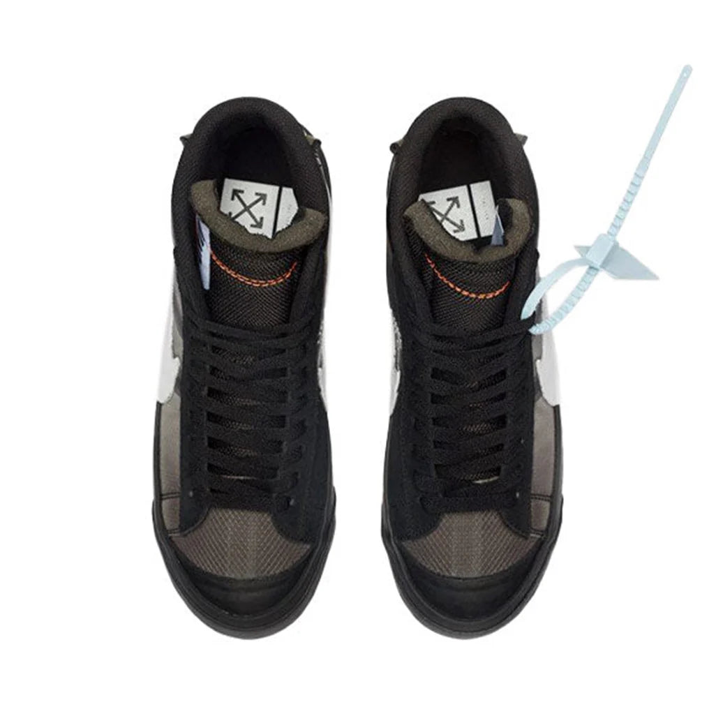 NIKE OFF-WHITE X NIKE BLAZER BLACK SPOOKY PACK