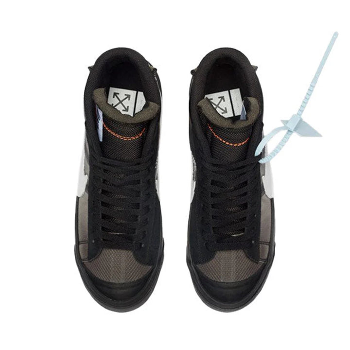 NIKE OFF-WHITE X NIKE BLAZER BLACK SPOOKY PACK