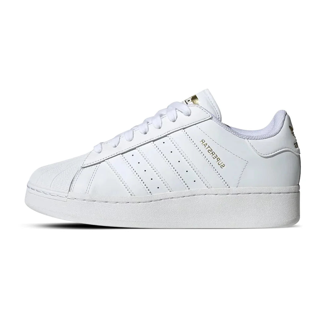ADIDAS ORIGINALS SUPERSTAR XLG SHOES CLOUD WHITE GOLD METALLIC