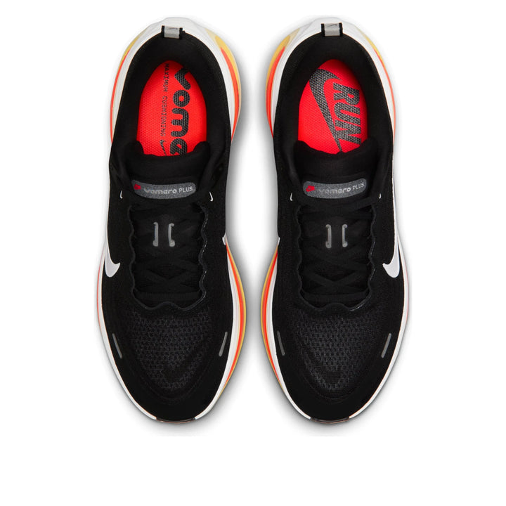 NIKE VOMERO PLUS BLACK BRIGHT CRIMSON WHITE