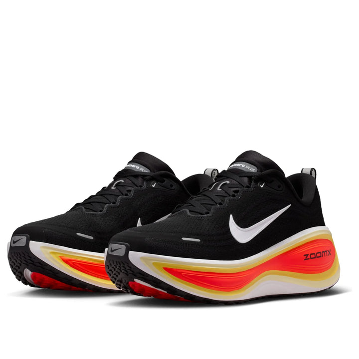 NIKE VOMERO PLUS BLACK BRIGHT CRIMSON WHITE
