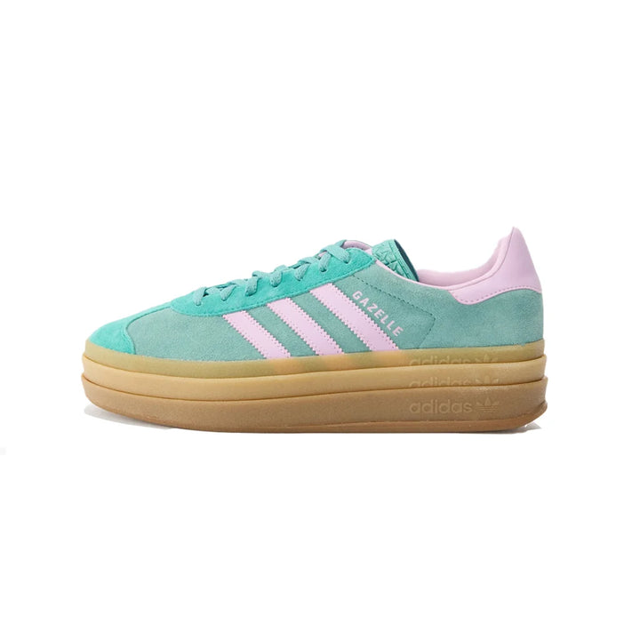 ADIDAS GAZELLE BOLD POWDER TEAL BLISS LILAC PURE TEAL W