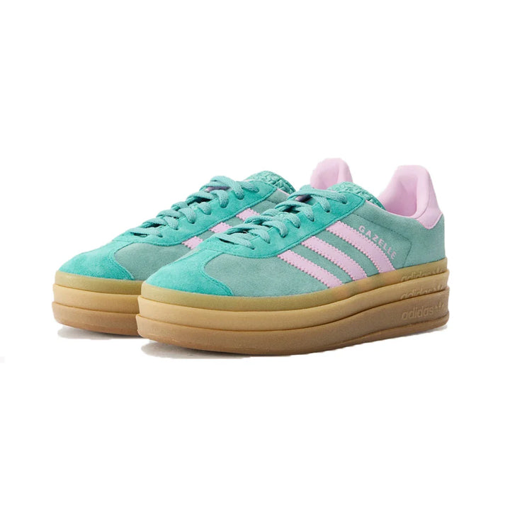 ADIDAS GAZELLE BOLD POWDER TEAL BLISS LILAC PURE TEAL W