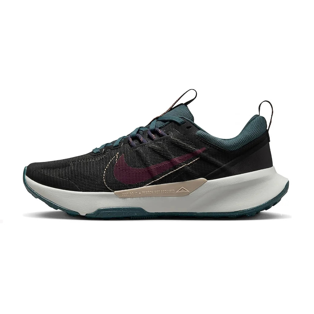 NIKE JUNIPER TRAIL 2 NEXT NATURE BLACK DEEP JUNGLE NIGHT MAROON W
