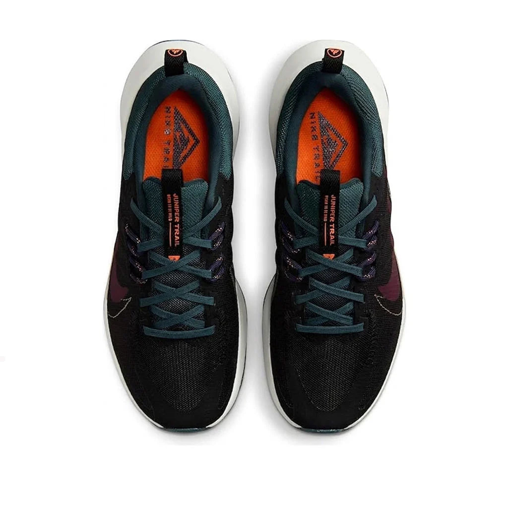 NIKE JUNIPER TRAIL 2 NEXT NATURE BLACK DEEP JUNGLE NIGHT MAROON W