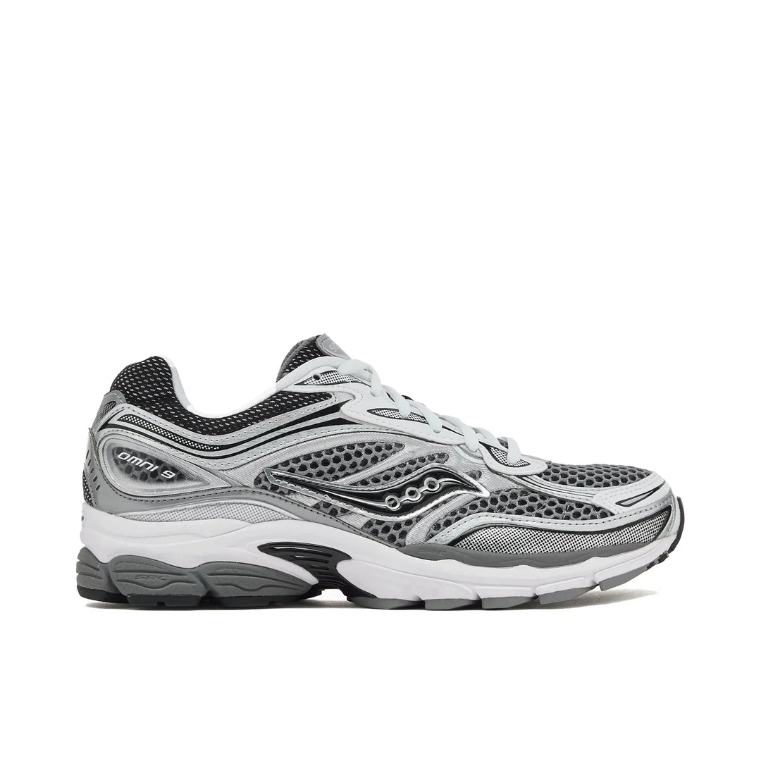 SAUCONY PROGRID OMNI 9 GREY SILVER BLACK