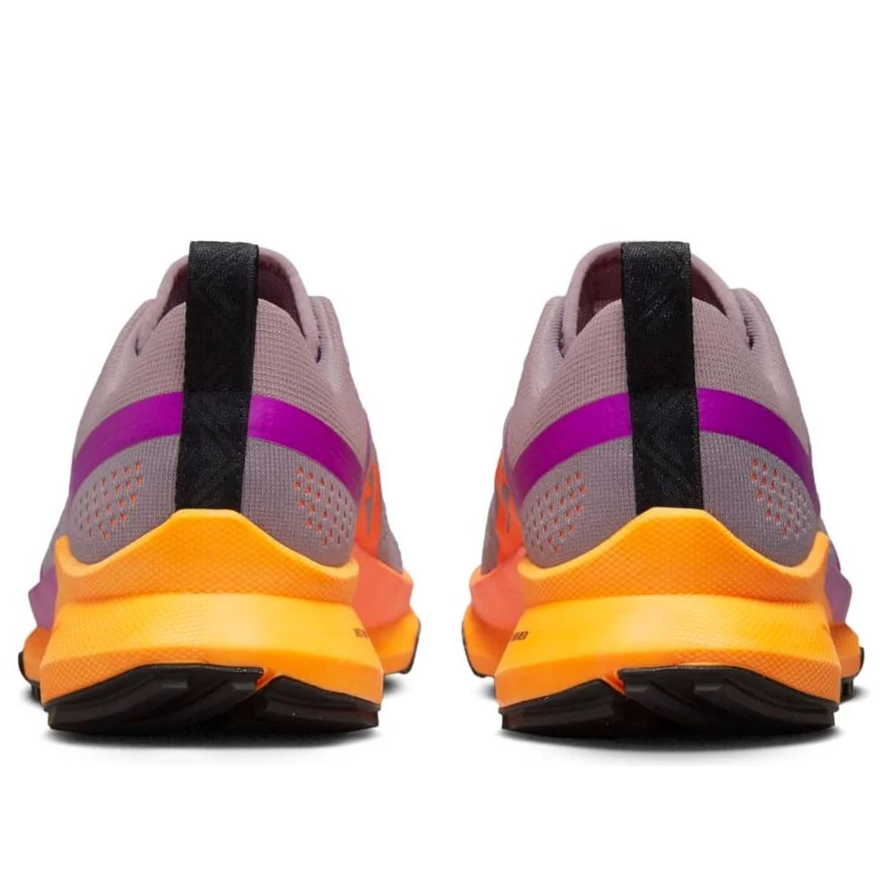 NIKE REACT PEGASUS TRAIL 4 PURPLE SMOKE TOTAL ORANGE PEACH CREAM VIVID PURPLE W