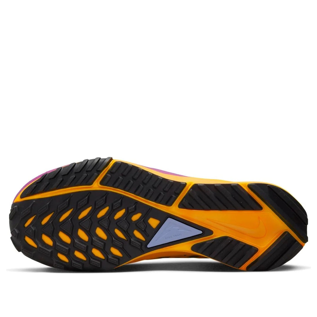 NIKE REACT PEGASUS TRAIL 4 PURPLE SMOKE TOTAL ORANGE PEACH CREAM VIVID PURPLE W