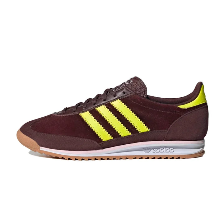 ADIDAS SL72 OG AURORA RUBY SOLAR YELLOW VELVET W