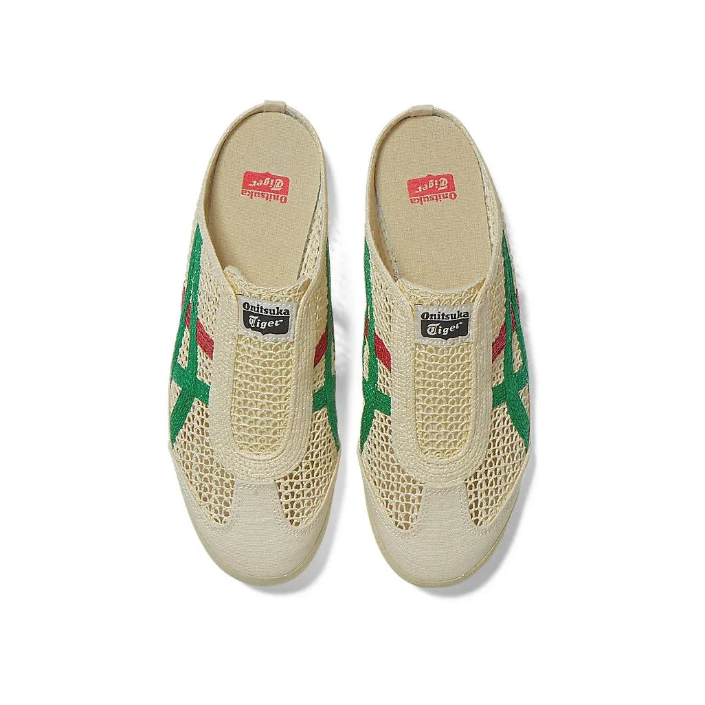 ONITSUKATIGER ONITSUKA TIGER MEXICO 66 SABOT CREAM KALE