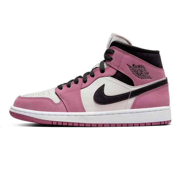 JORDAN AIR JORDAN 1 MID SE LIGHT MULBERRY W