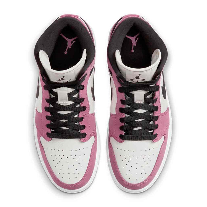 JORDAN AIR JORDAN 1 MID SE LIGHT MULBERRY W