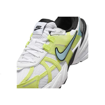 NIKE V2K RUN WHITE CYBER DENIM TURQUOISE W — Stock