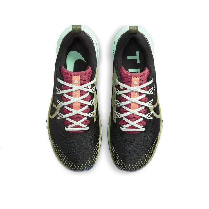 NIKE REACT PEGASUS TRAIL 4 BLACK CANYON RUST MINT FOAM ALLIGATOR W
