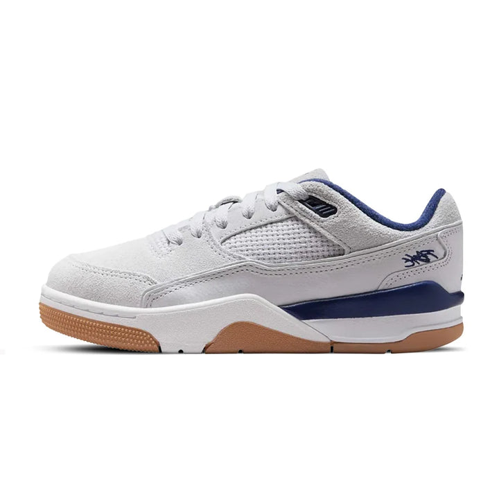 JORDAN AIR JORDAN FLIGHT COURT NEUTRAL GREY MIDNIGHT NAVY GS