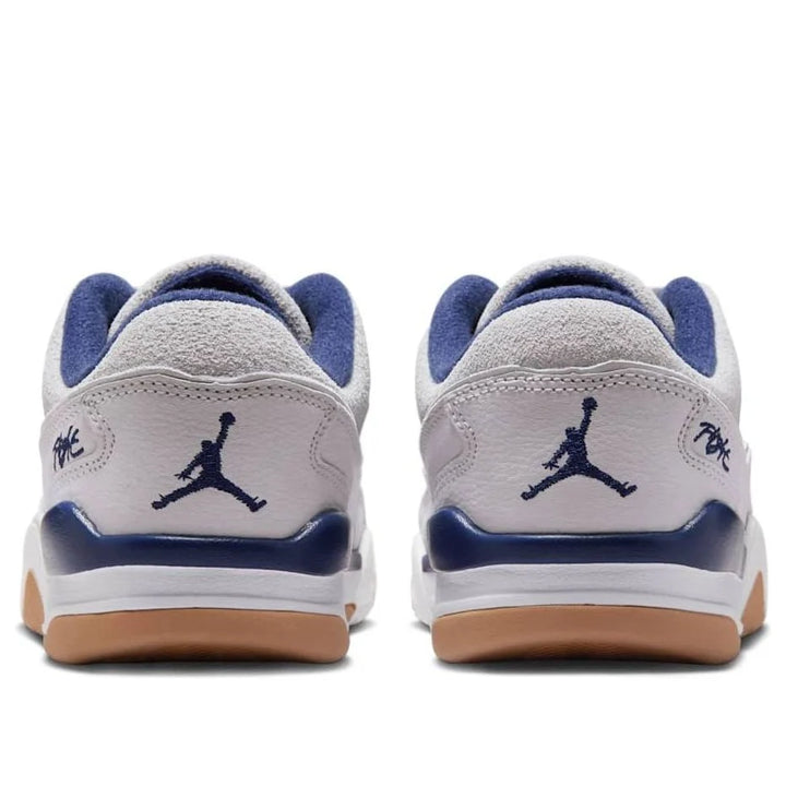 JORDAN AIR JORDAN FLIGHT COURT NEUTRAL GREY MIDNIGHT NAVY GS