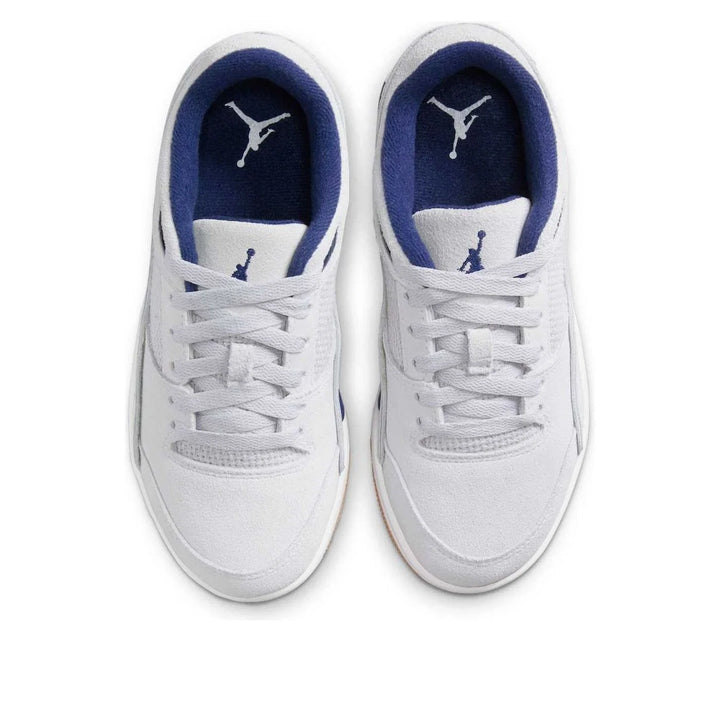 JORDAN AIR JORDAN FLIGHT COURT NEUTRAL GREY MIDNIGHT NAVY GS