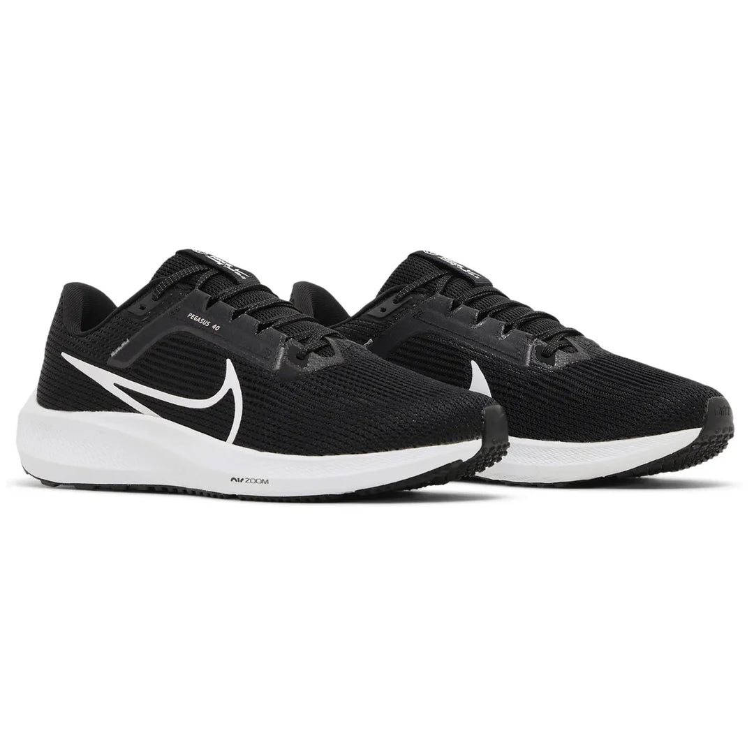 NIKE AIR ZOOM PEGASUS 40 BLACK WHITE