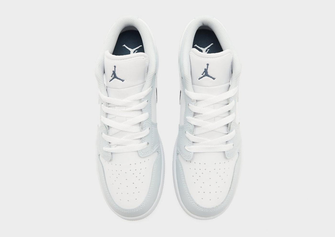 JORDAN AIR 1 LOW WHITE BLUE GS