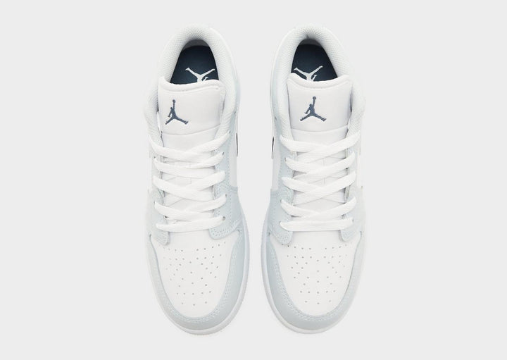 JORDAN AIR 1 LOW WHITE BLUE GS