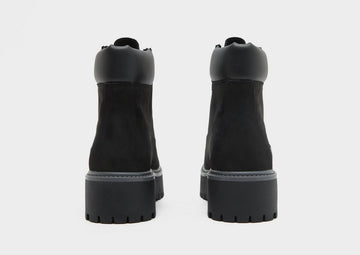 TIMBERLAND STONE STREET 6 INCH BOOTS WOMEN'S STONE BLACK — Stock