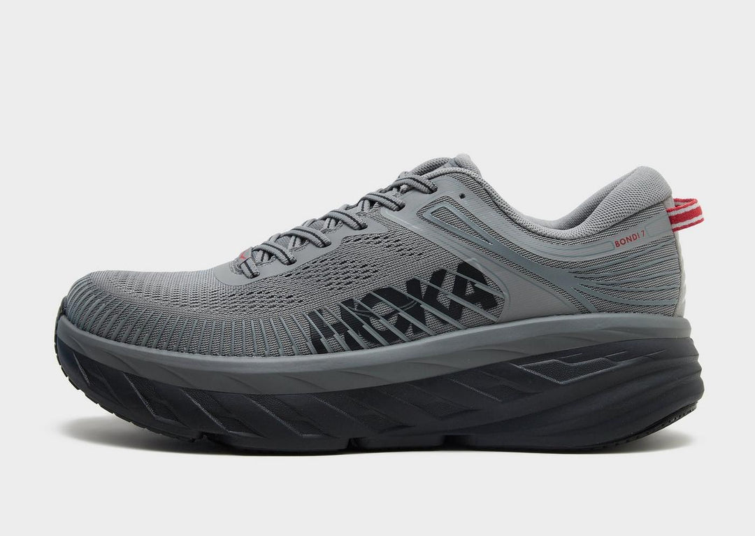 HOKA BONDI 7 GREY