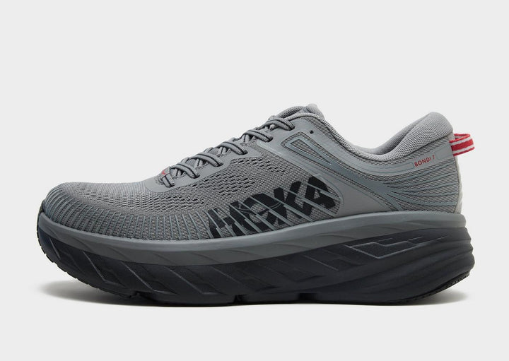 HOKA BONDI 7 GREY