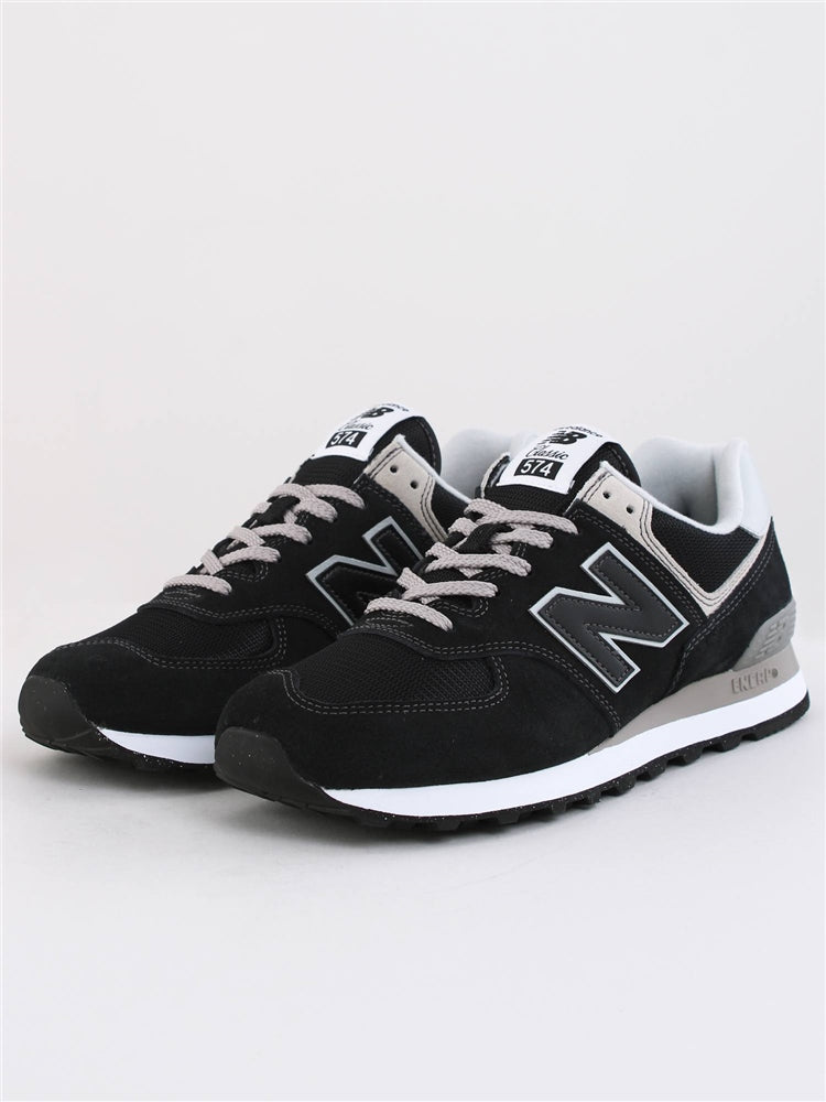 NEW BALANCE 574 CORE BLACK WITH WHITE