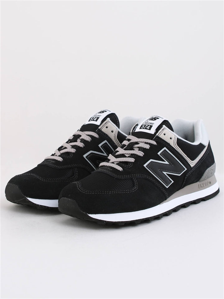 NEW BALANCE 574 CORE BLACK WITH WHITE