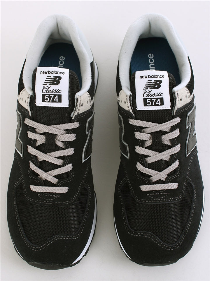 NEW BALANCE 574 CORE BLACK WITH WHITE