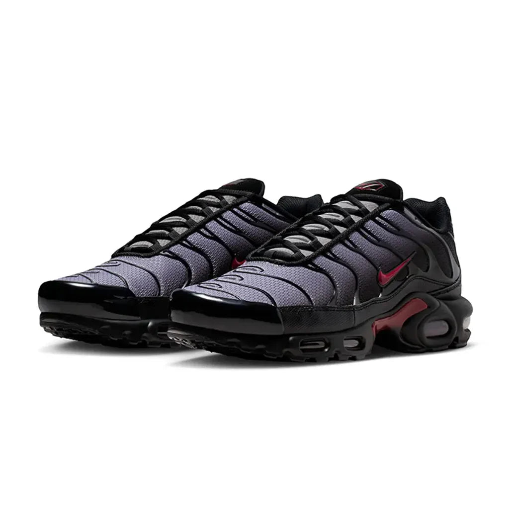 NIKE AIR MAX PLUS BLACK PENCIL POINT TEAM CRIMSON