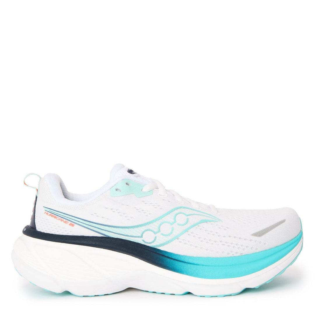 SAUCONY HURRICANE 25 WHITE NAVY