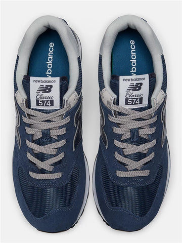 NEW BALANCE 574 CORE TTRAINERS NAVY WITH WHITE — Stock