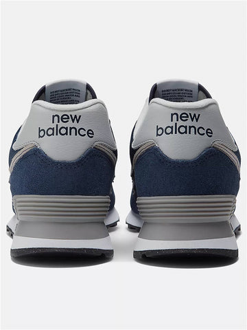 NEW BALANCE 574 CORE TTRAINERS NAVY WITH WHITE — Stock