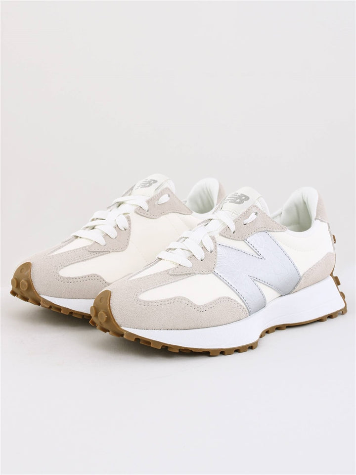 NEW BALANCE 327 ANGORA WITH SILVER METALLIC