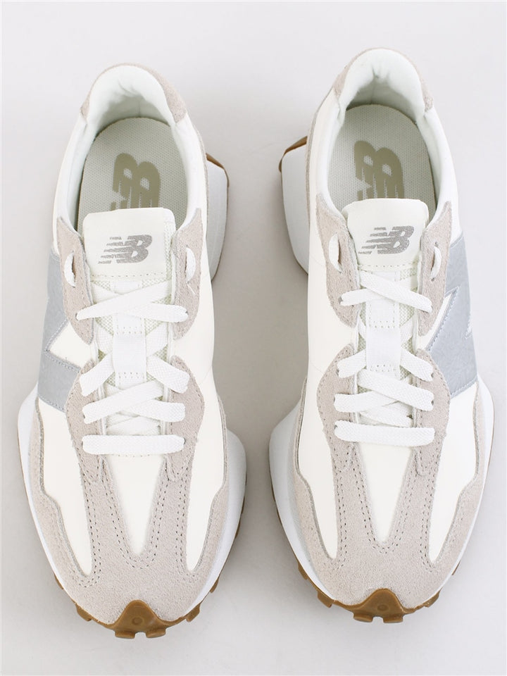 NEW BALANCE 327 ANGORA WITH SILVER METALLIC