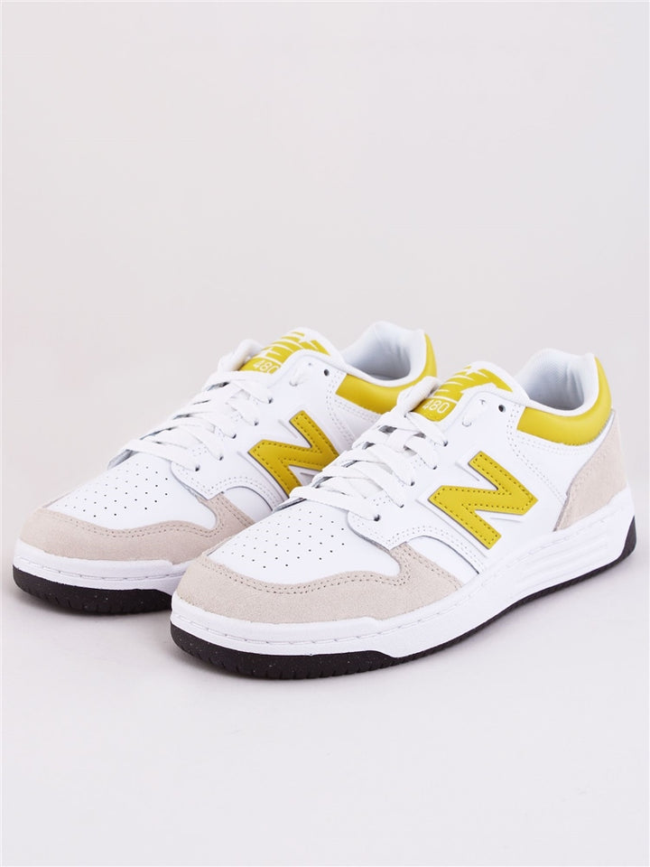 NEW BALANCE 480 WHITE / YELLOW
