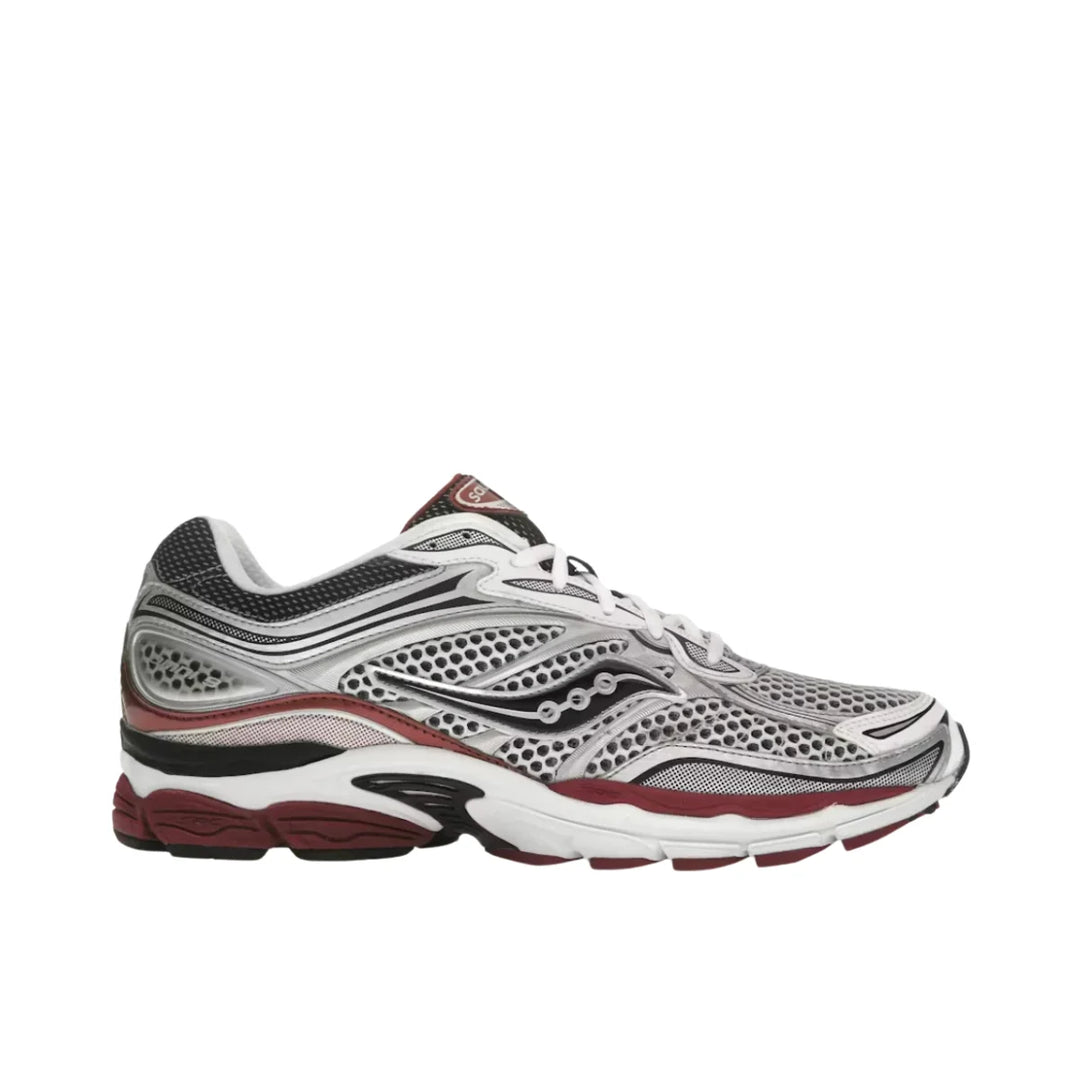 SAUCONY PROGRID OMNI 9 SILVER BURGUNDY